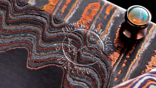 Copper Wave Damascus