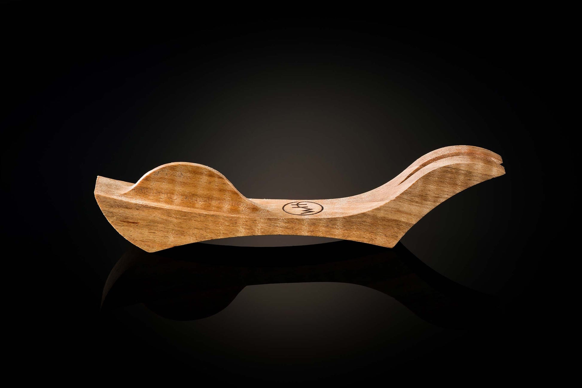 William Henry collector's pocketknife stand made from Maple.